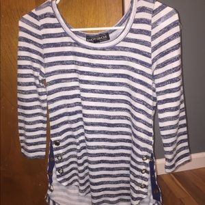 Long sleeve striped t-shirt